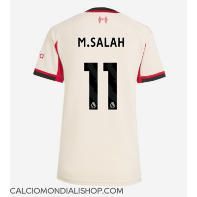 Maglie da calcio Liverpool Mohamed Salah #11 Seconda Maglia Femminile 2025-26 Manica Corta Maglie da calcio Liverpool Mohamed Salah #11 Seconda Maglia Femminile 2025-26 Manica Corta